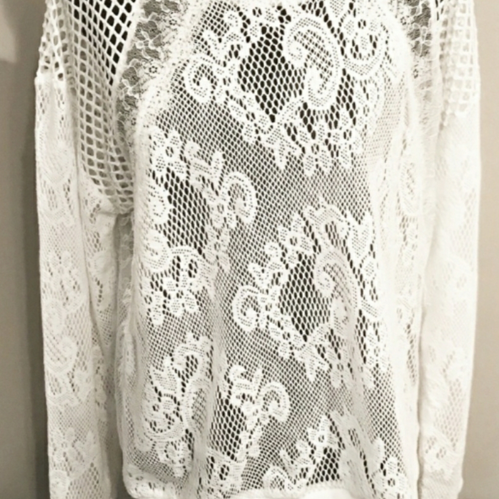 Beautiful lace pullover!! - Picture 5 of 12